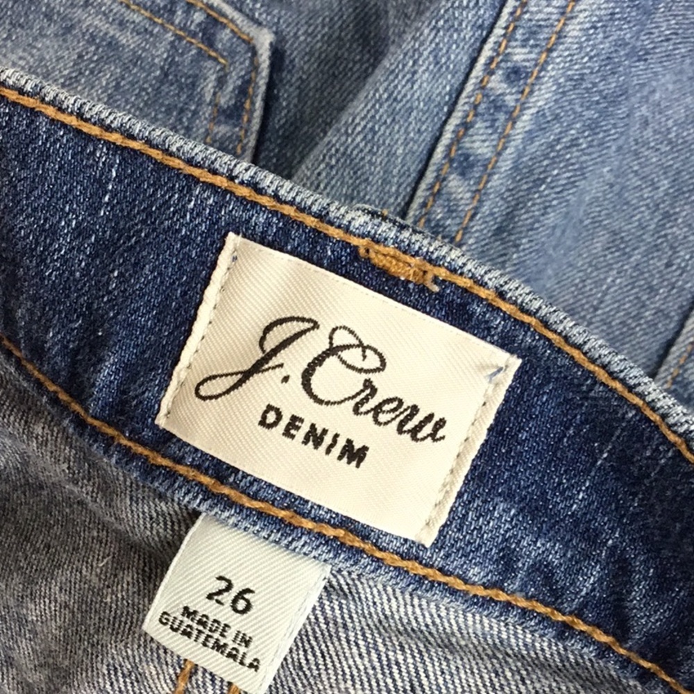 J. Crew Mid Rise Denim Shorts - Picture 6 of 10